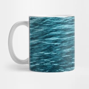 Watercolor Ocean Surface Patterns Mug